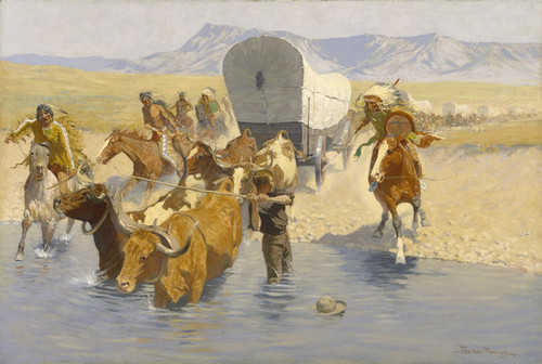Art Prints of The Emigrants by Frederic Remington