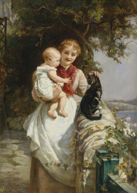 Art Prints of Motherly Love by Frederick Morgan