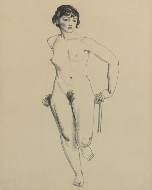 Art Prints of |Art Prints of Standing Nude by George Bellows