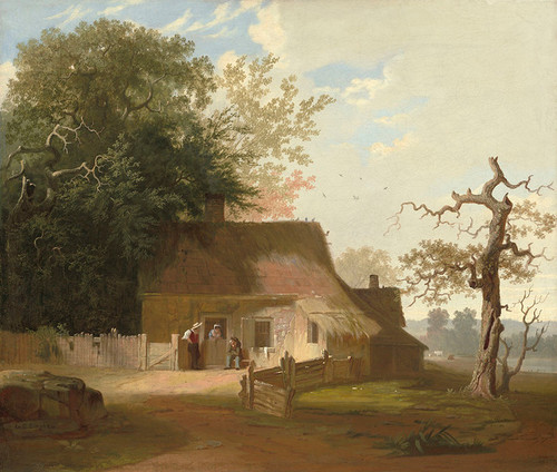 Art Prints of Cottage Scene by George Caleb Bingham