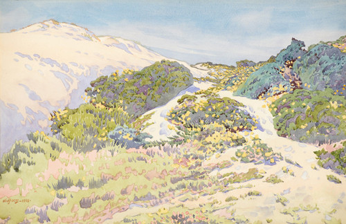 Art Prints of California Hills, 1918 by Gunnar Widforss