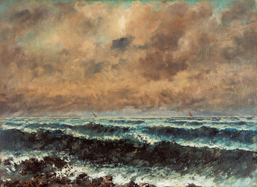 Art Prints of Autumn Sea by Gustave Courbet