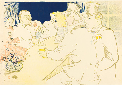 Art Prints of Irish and American Bar, Rue Royale, 1896 by Henri de Toulouse-Lautrec