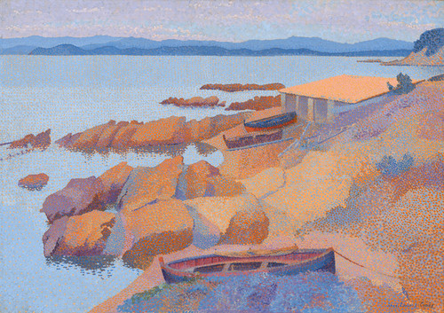 Art Prints of Coast Near Antibes by Henri-Edmond Cross