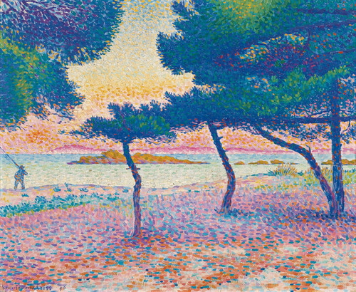 Art Prints of Saint Clair Beach by Henri-Edmond Cross