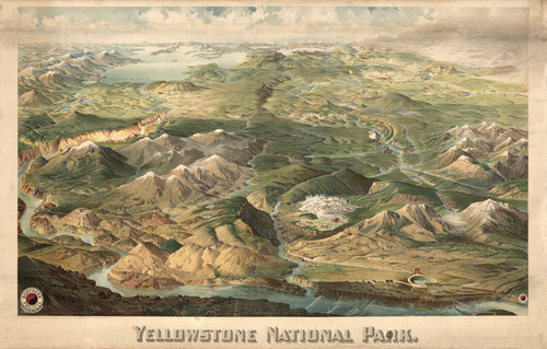 Art Prints of Yellowstone National Park by Henry Wellge