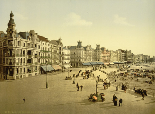 Art Prints of The Embankment, West Part, Ostend, Belgium (387226)