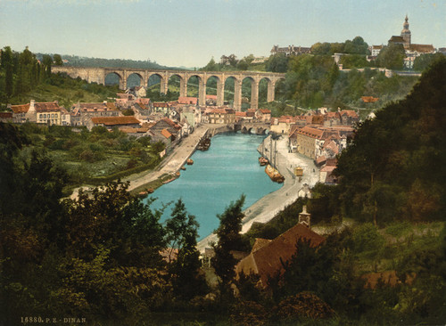 Art Prints of General View, Dinan, France (387265)