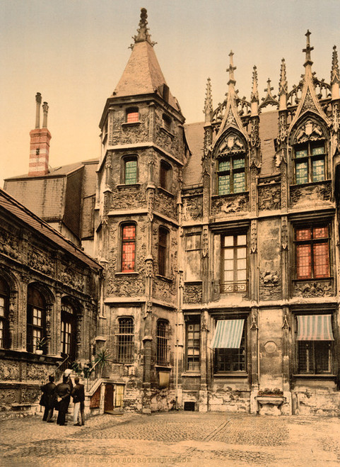 Art Prints of The Hotel Bourgtheroulde, Rouen, France (387592)