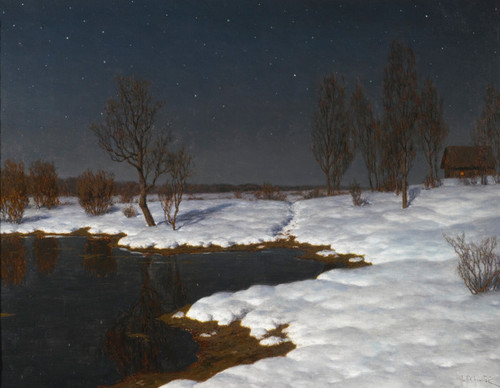 Art Prints of Winter Landscape by Ivan Fedorovich Choultse
