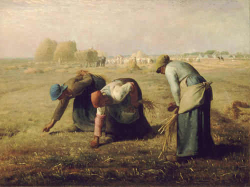 Art Prints of Gleaners by Jean-Francois Millet