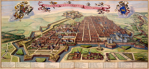 Art Prints of City of Turin, 1682 (186) by Joan Blaue