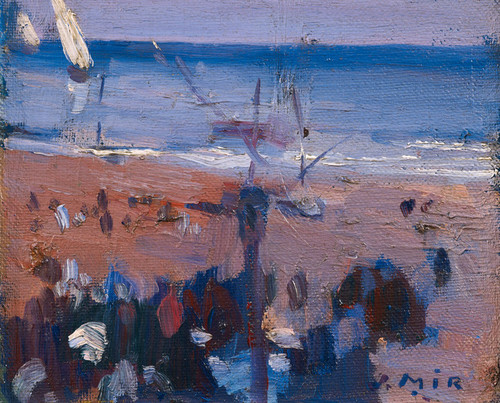 Art Prints of Boats on the Beach by Joaquin Mir Trinxet