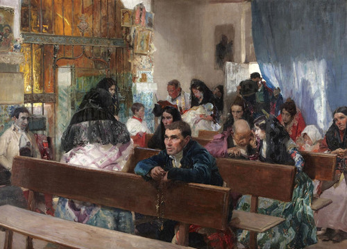 Art Prints of Christening by Joaquin Sorolla y Bastida