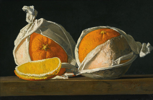Art Prints of Wrapped Oranges by John Frederick Peto