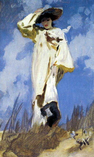 Art Prints of A Gust of Wind by John Singer Sargent