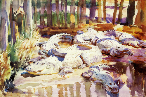 Art Prints of Muddy Alligators by John Singer Sargent