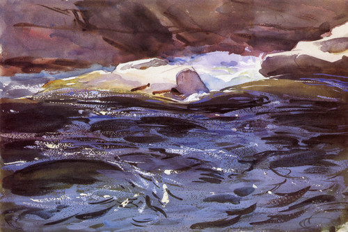 Art Prints of Salmon River by John Singer Sargent