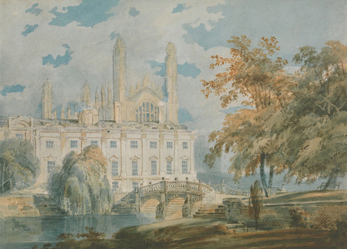 Art Prints of Clare Hall and King's College Chapel by Joseph Mallord William Turner