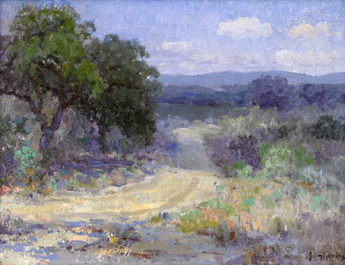 Art Prints of A Path Through the Texas Hill Country by Julian Onderdonk