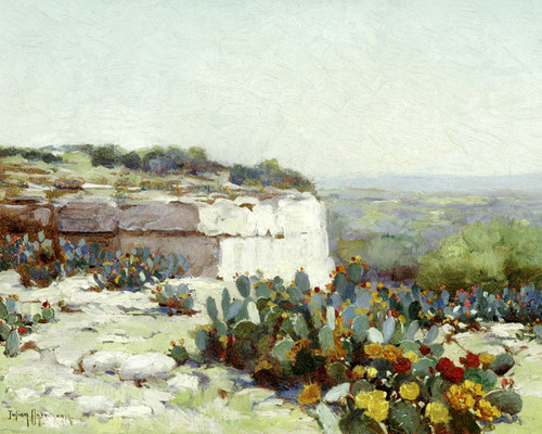 Art Prints of Prickly Pear in Blossom by Julian Onderdonk