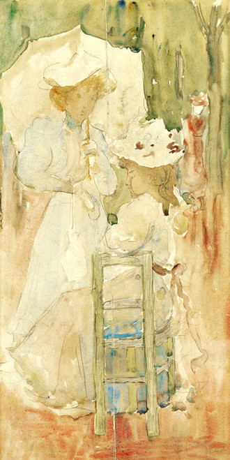 Art Prints of Two Woman in a Park by Maurice Prendergast