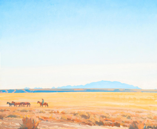 Art Prints of Land Westward by Maynard Dixon