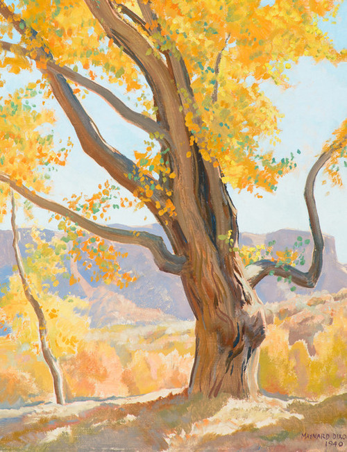 Art Prints of October Morning by Maynard Dixon