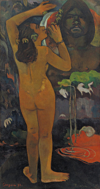 Art Prints of The Moon and the Earth by Paul Gauguin