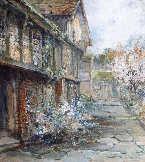 Art Prints of The Old House by Philip Eustace Stretton