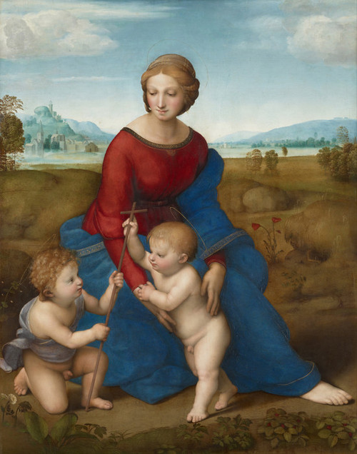 Art Prints of Madonna in the Meadow by Raphael Santi