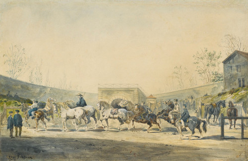 Art Prints of Horse Market by Rosa Bonheur