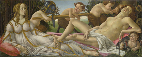 Art Prints of Venus and Mars by Sandro Botticelli