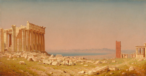 Art Prints of Ruins of the Parthenon by Sanford Robinson Gifford