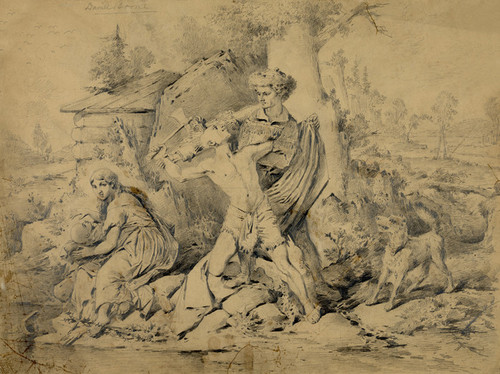 Art Prints of Daniel Boone (23155L) by Schik