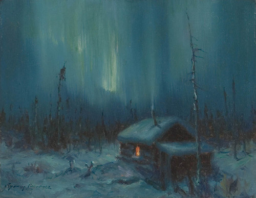 Art Prints of Northern Lights III by Sydney Laurence