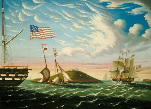 Art Prints of Boston Harbor by Thomas Chambers