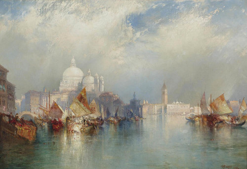 Art Prints of Venetian Scene by Thomas Moran