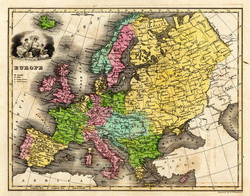 Art Prints of Europe, 1842 (0902009) by Thomas T. Smiley