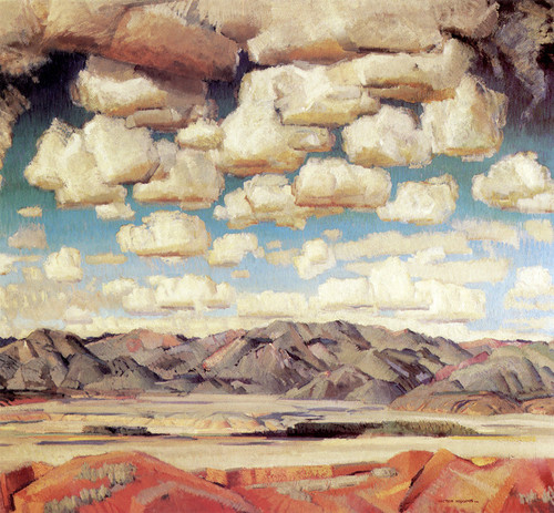 Art Prints of Taos Valley 1935 by Victor Higgins