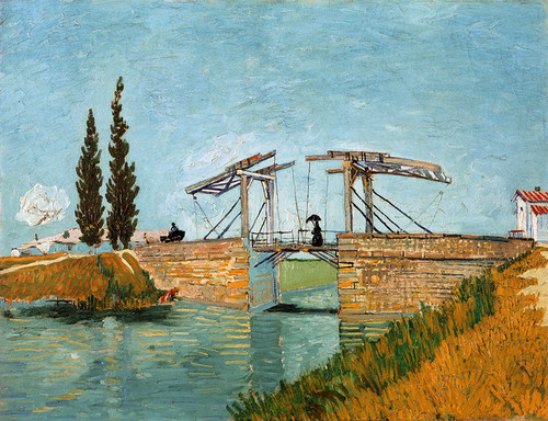 Art Prints of Bridge at Langlois, 1888 by Vincent Van Gogh