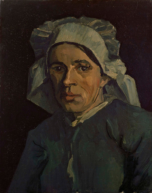 Art Prints of Head of a Woman II by Vincent Van Gogh