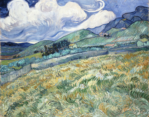 Art Prints of Landscape from Saint Remy by Vincent Van Gogh