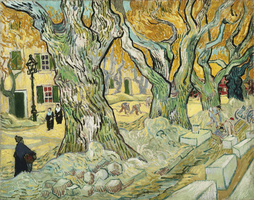 Art Prints of Road Menders by Vincent Van Gogh