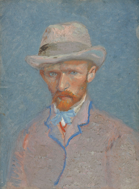 Art Prints of Self Portrait VIII, 1887 by Vincent Van Gogh