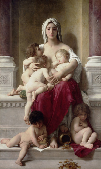 Art Prints of Charity by William Bouguereau