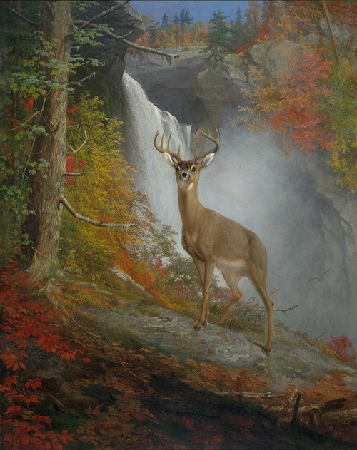 Art Prints of Majestic Stag by William Holbrook Beard