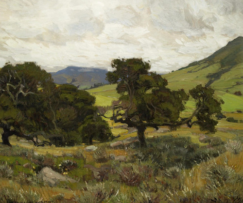 Art Prints of California Hills II by William Wendt