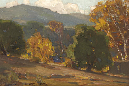 Art Prints of The Hills of Capistrano by William Wendt