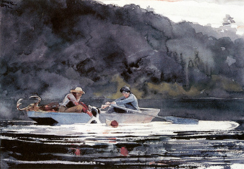 Art Prints of End of the Hunt by Winslow Homer